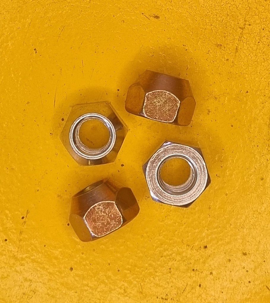 WHEEL NUT 7/16 UNF YZP