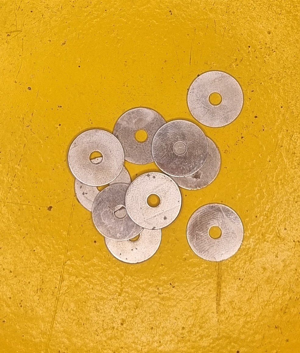 WASHER M4X19 LIGHT ZINC