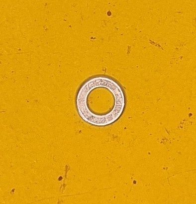 WASHER M5X10 THIN ZINC