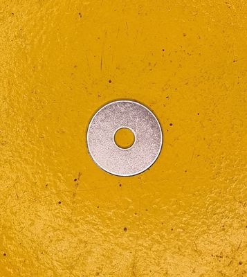 WASHER M6X25 (1/4X1) LIGHT ZINC