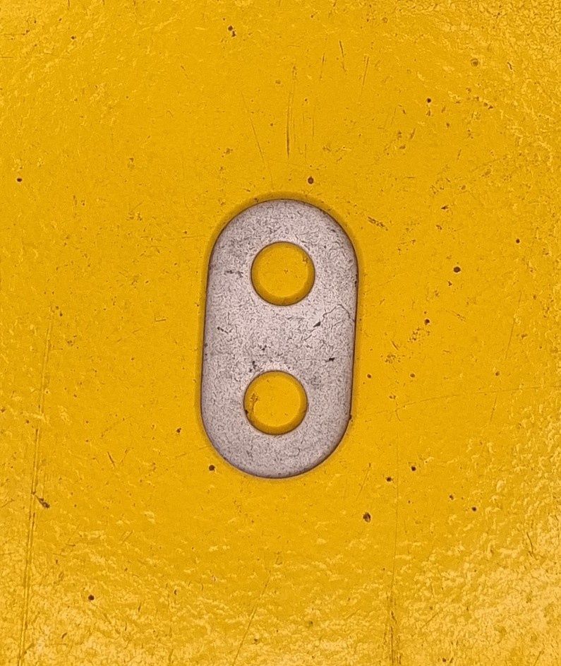 WASHER M8X40 TWIN ZINC