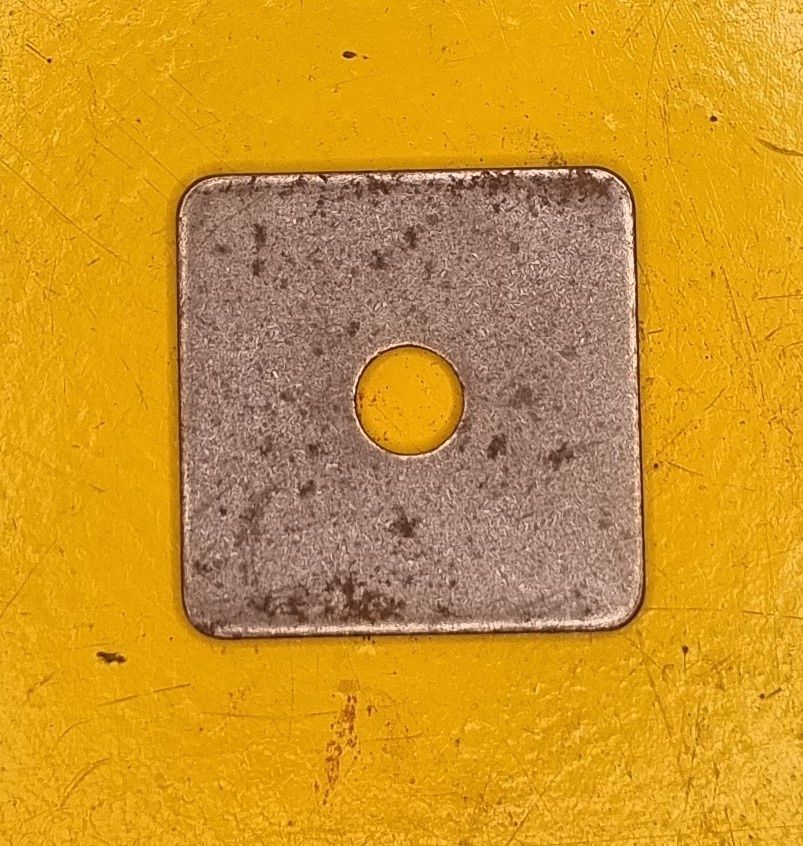 WASHER M10X50 SQUARE HEAVY DUTY BLK