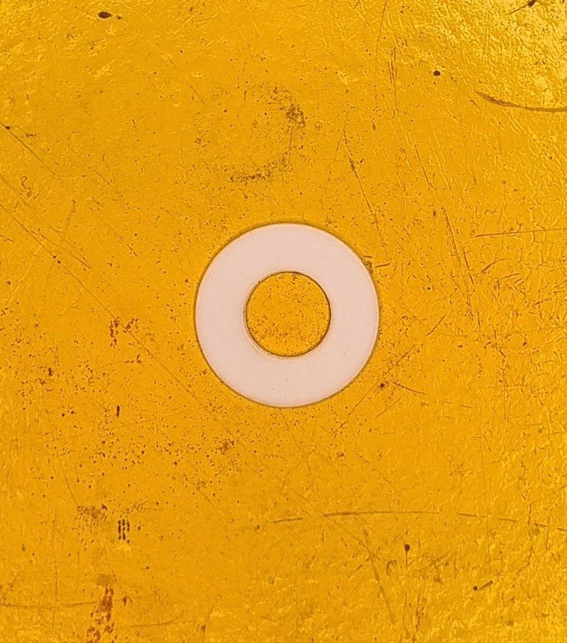WASHER M10X22 WHITE PTFE TEFLON