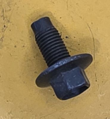 BOLT FLANGE HEAD NON-SERRATED M10X16 1.25 FINE BLK 8.8