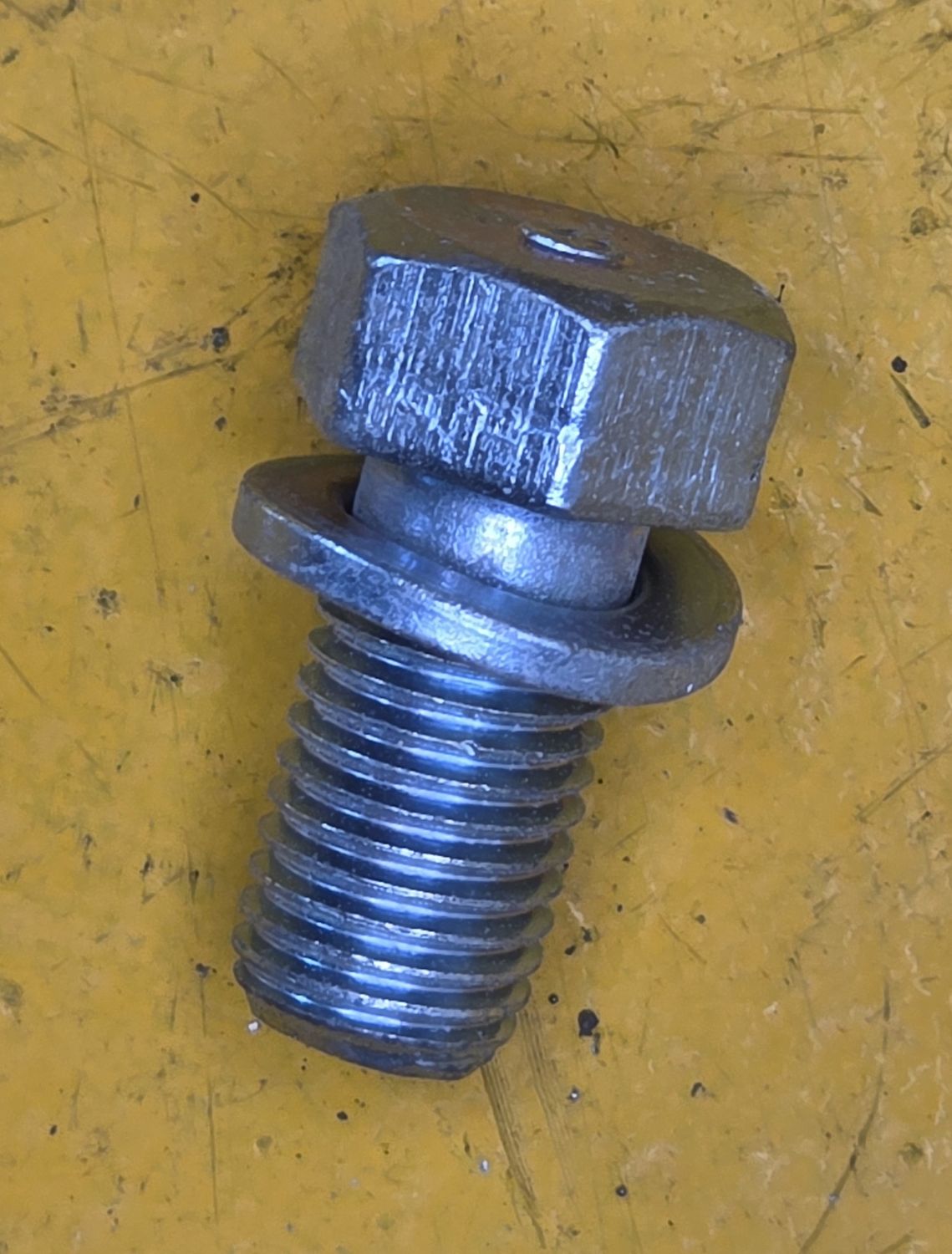 BOLT M10X20 1.25 FINE PA ZINC