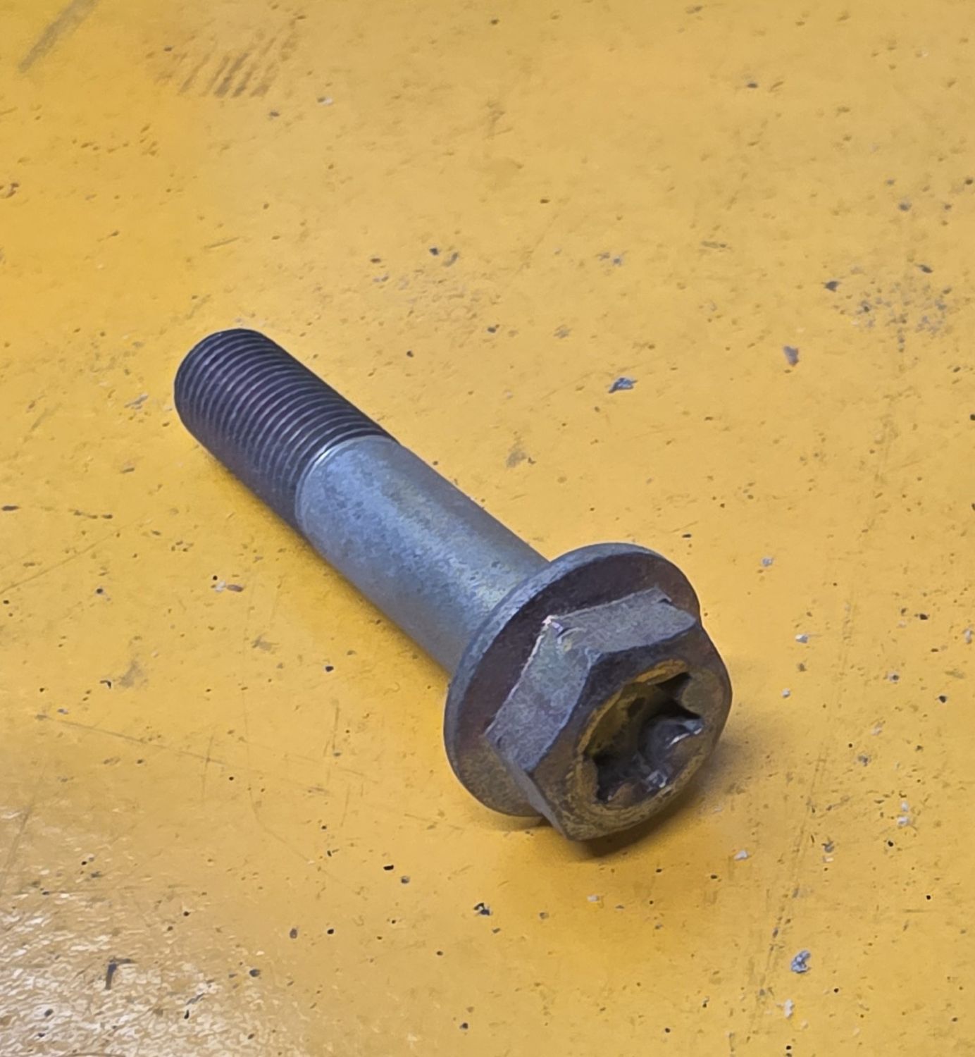 BOLT FLANGE HEAD NON-SERRATED M12X55 1.25 EXTRA FINE YZP