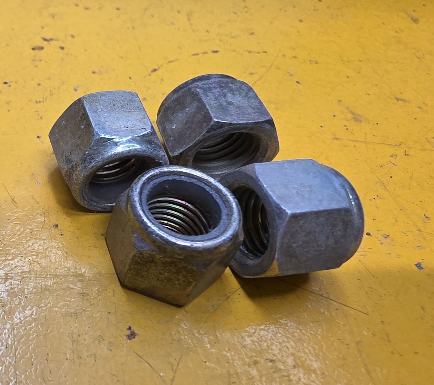 NUT M10 1.25 NYLOCK YZP 14MM HEAD