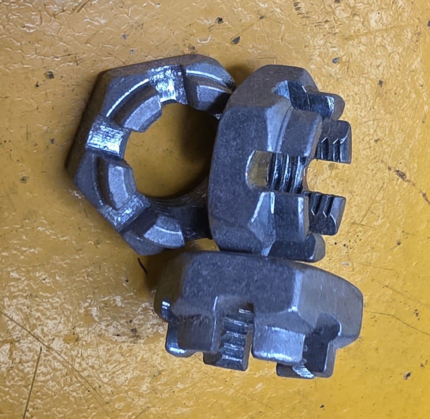 NUT M12 CASTLE 1.25 HALF NUT