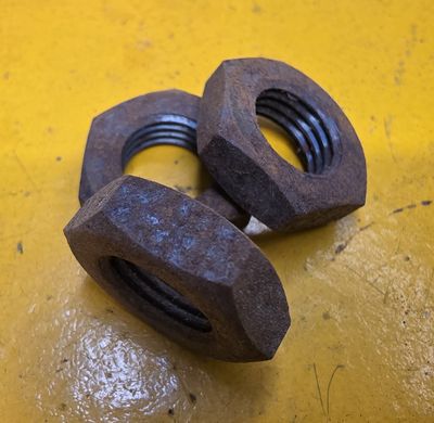 NUT M14 1.5 FINE HALF NUT STEEL YZ