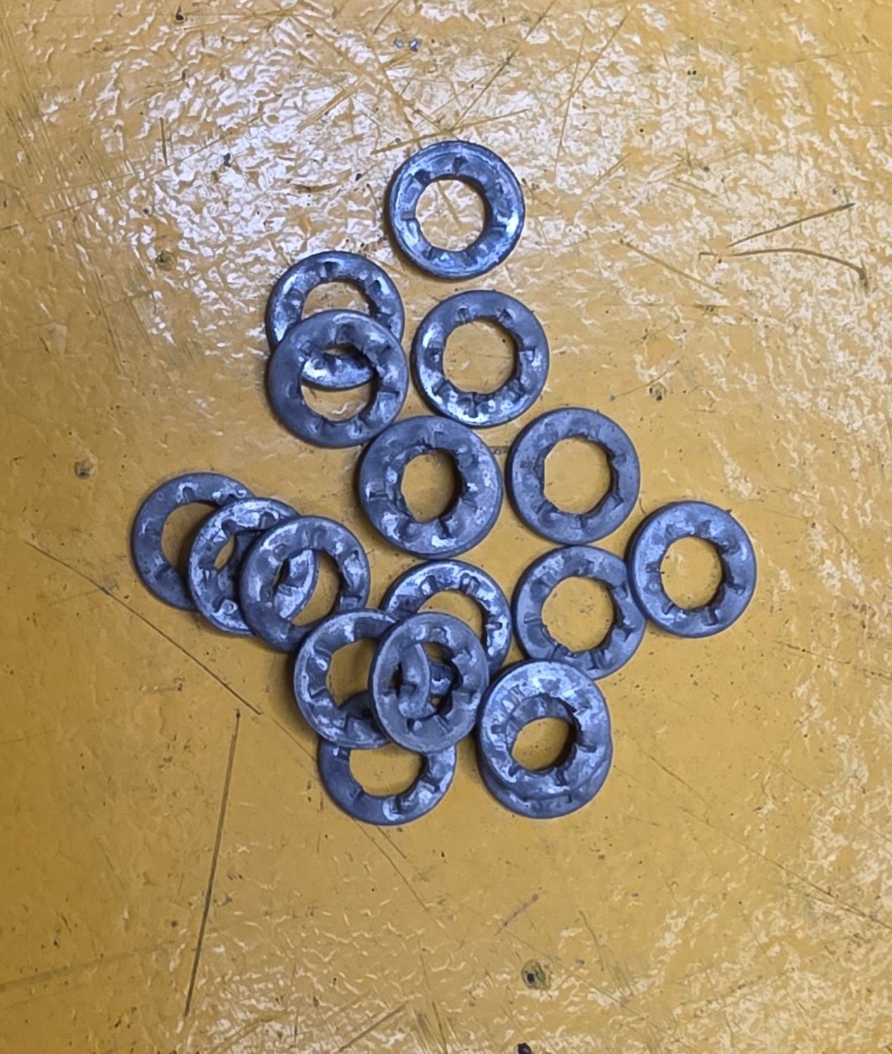 WASHER M3 INTERNAL TOOTH ZINC