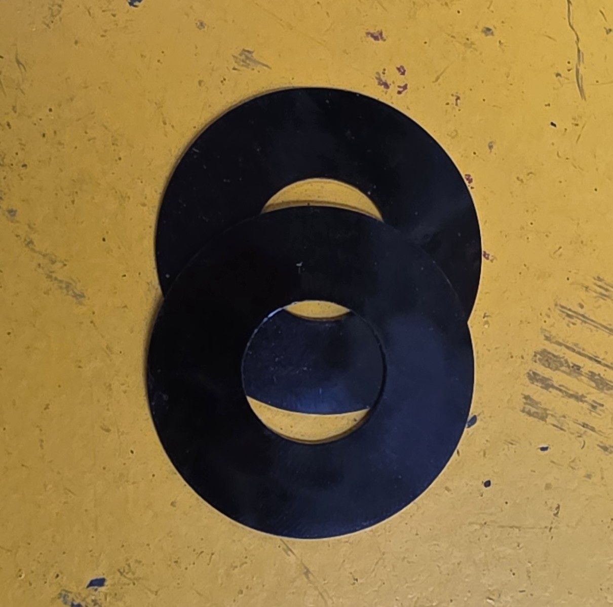 WASHER M12X30 THIN RUBBER