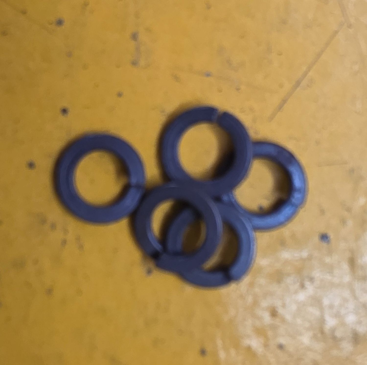 WASHER 3/16 SPRING BLK