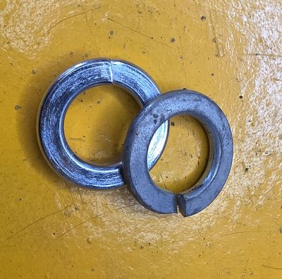 WASHER 1/2 SPRING ZINC