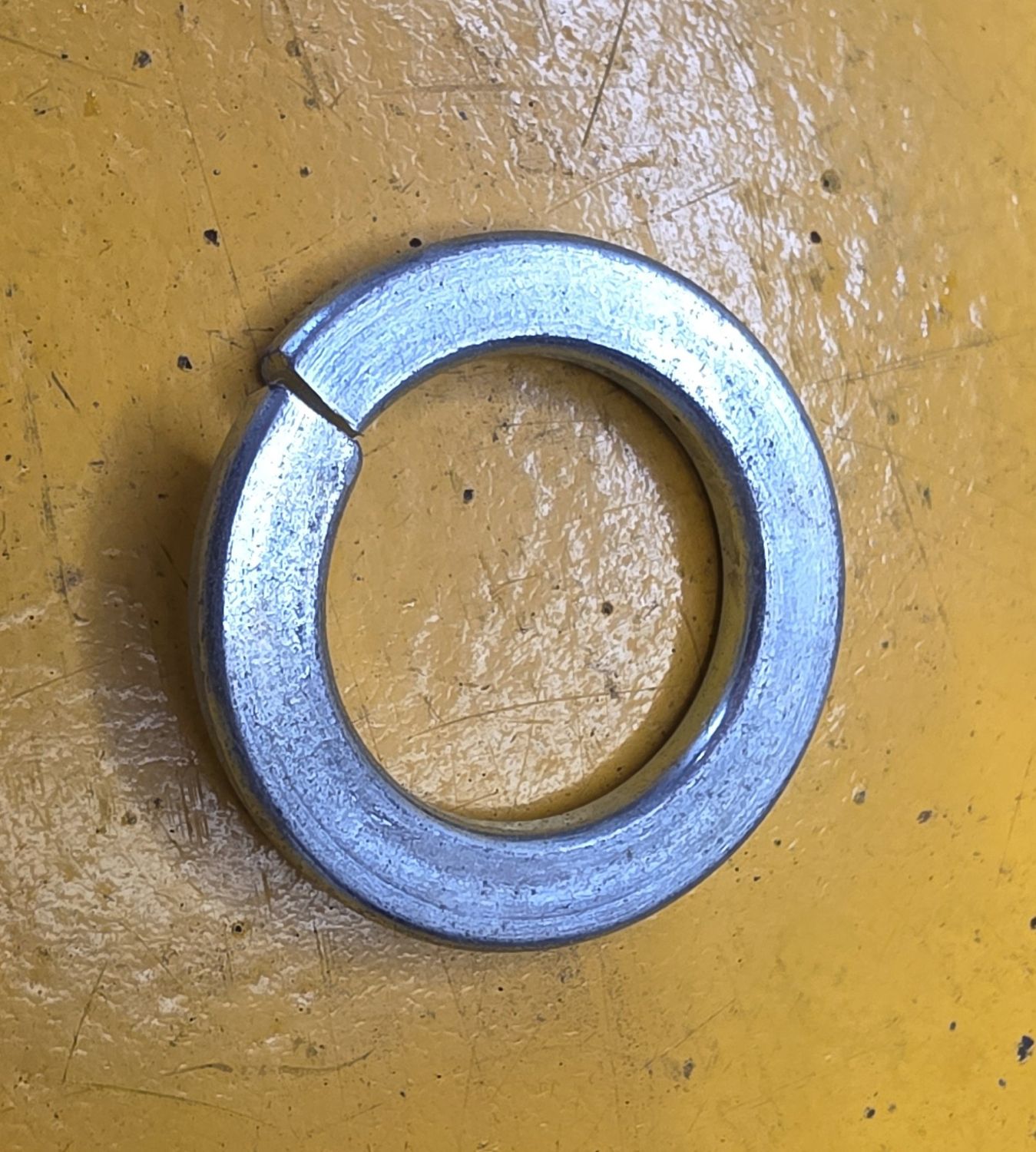 WASHER 7/8 SPRING ZINC