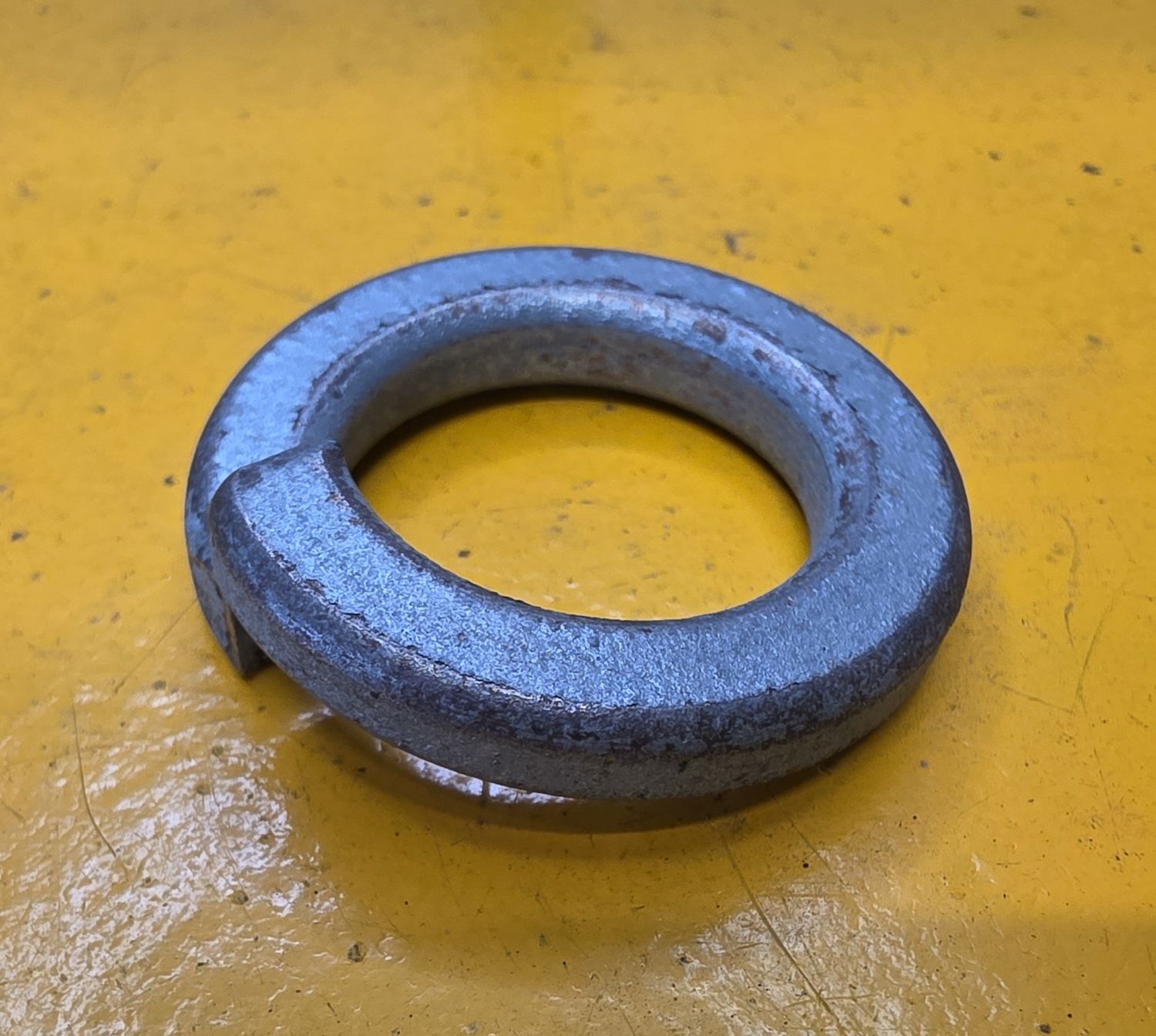 WASHER 1&quot; SPRING PLATED