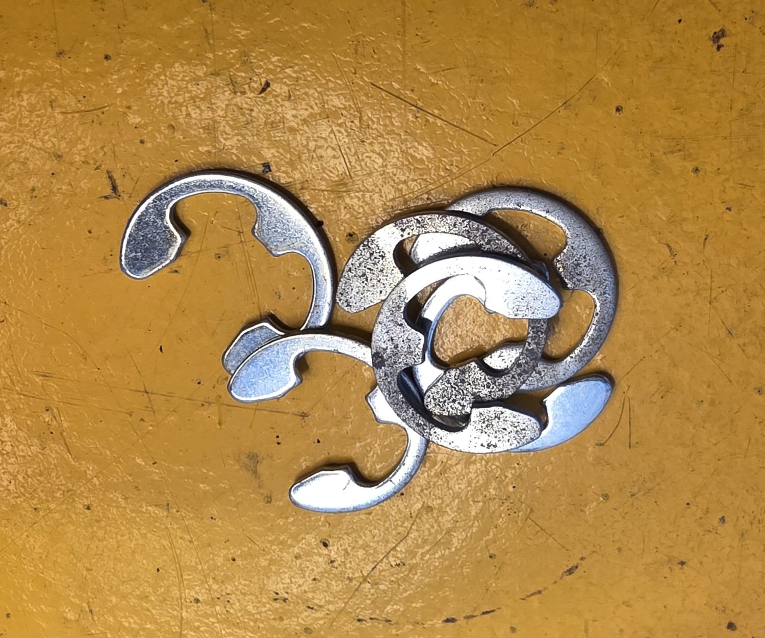 WASHER M10 E-CLIP ZINC