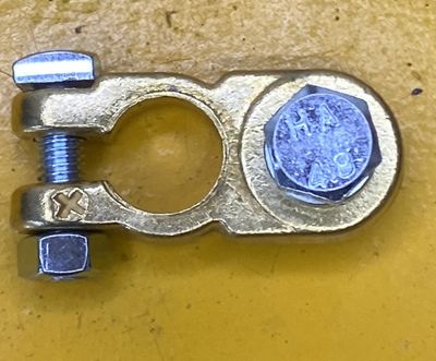 BATTERY TERMINAL POSITIVE 17.5MM POST 10MM HEX BOLT BT19