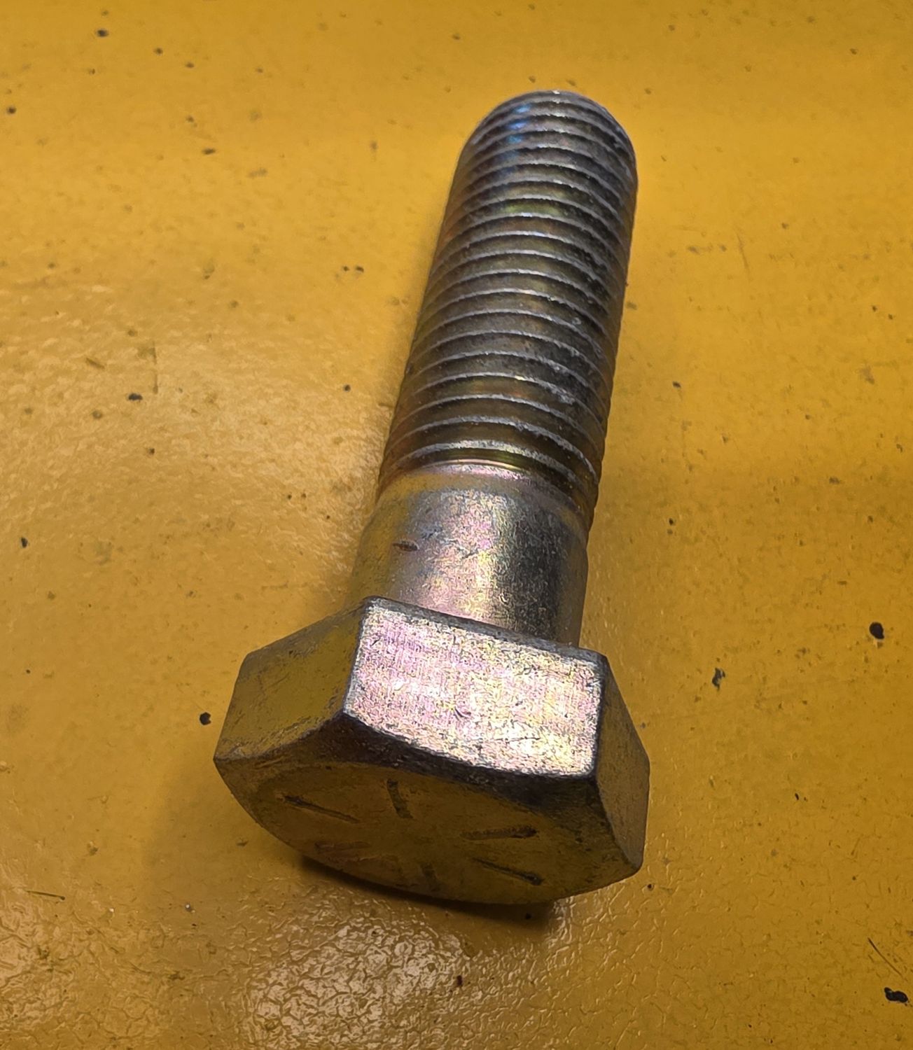 BOLT 7/8X3 UNC GR8 YZP