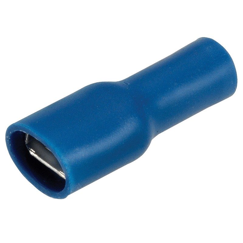 CABLE FEMALE BLADE TERMINAL BLUE 4.0 MM