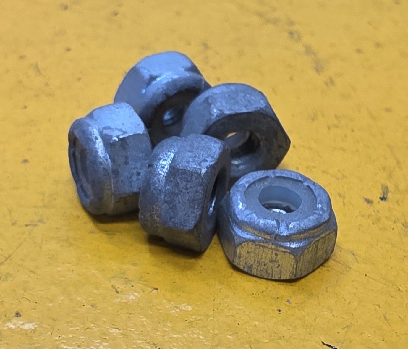 NUT 3/16 UNF NYLOCK ZINC