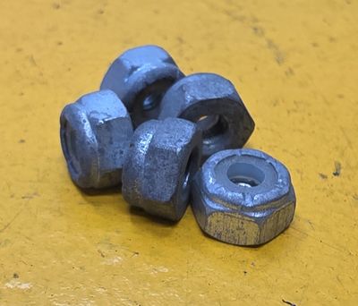 NUT 3/16 UNF NYLOCK ZINC