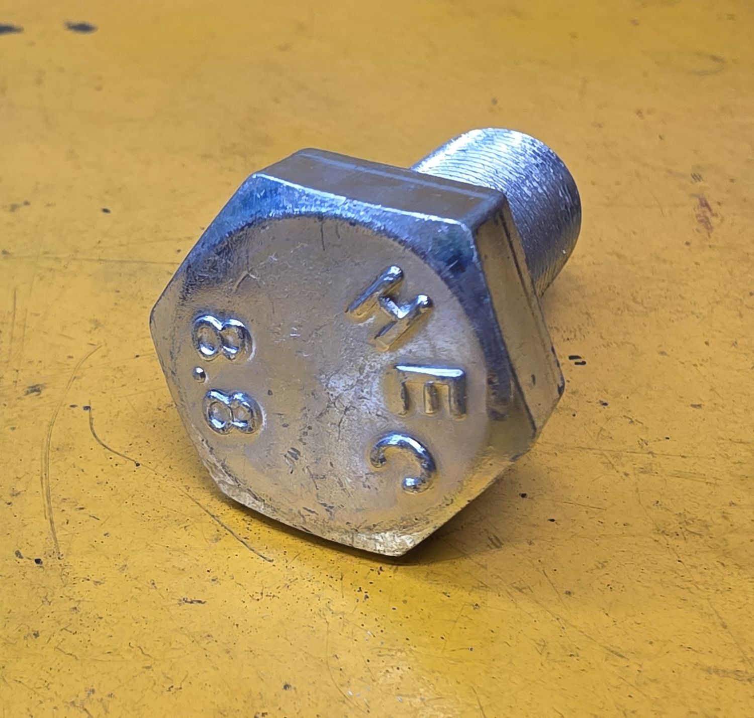 BOLT M20X40 1.5 FINE ZINC 8.8