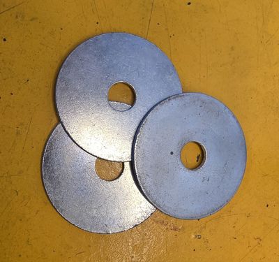WASHER 3/8X1.3/4 ZINC