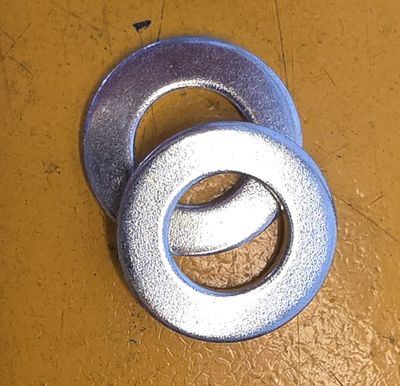 WASHER 3/8X3/4 LIGHT ZINC