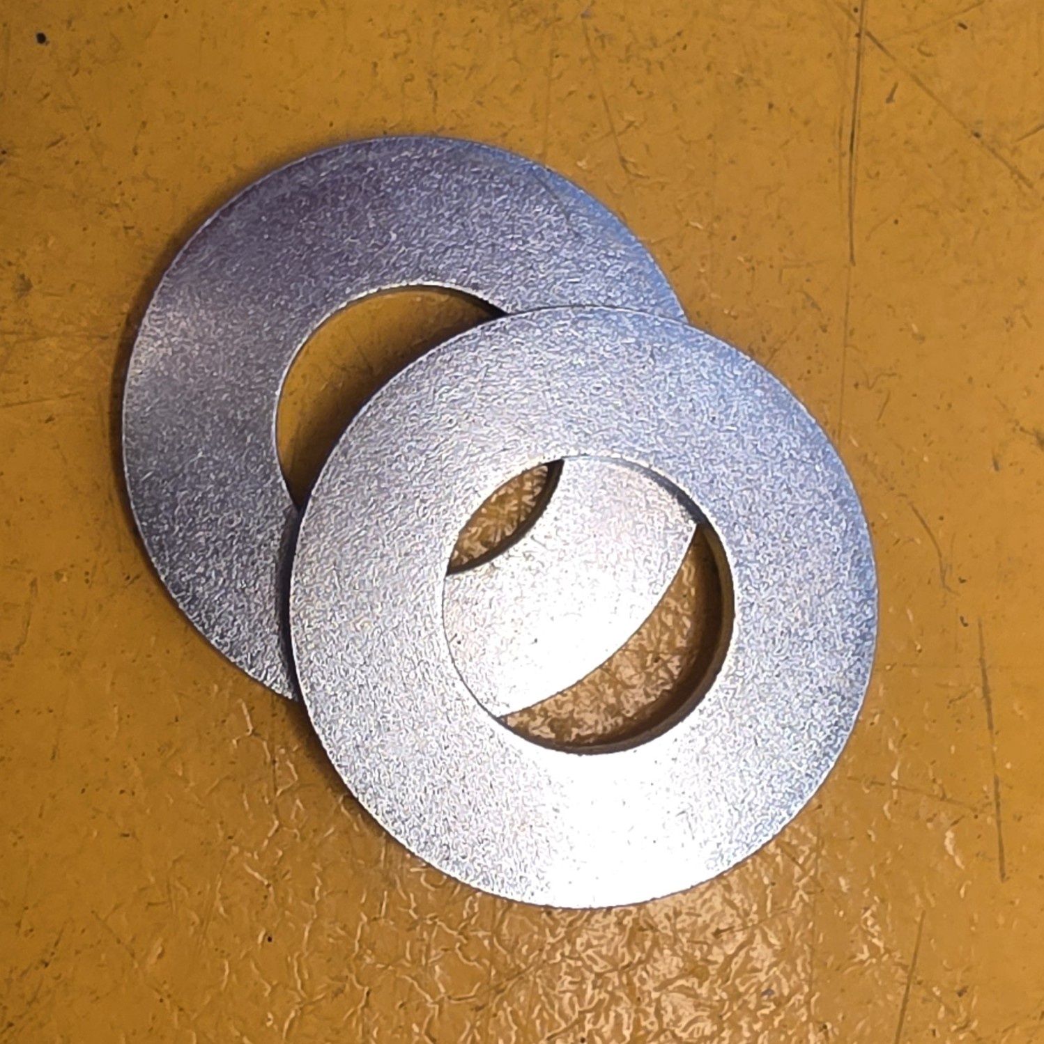 WASHER 3/8X7/8 LIGHT ZINC