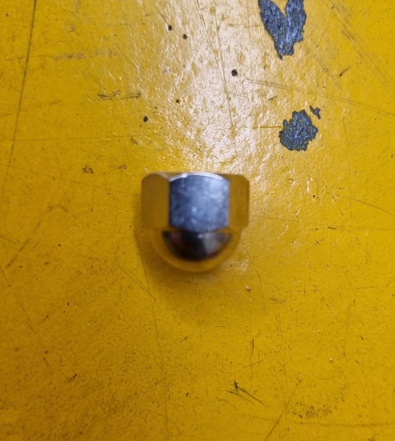 NUT 5/16 UNC DOME NICKEL