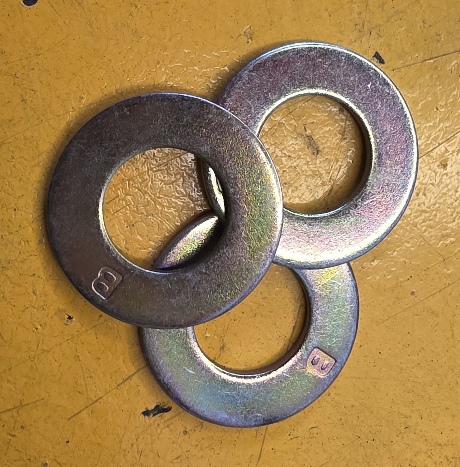 WASHER M12 HARDENED YZP