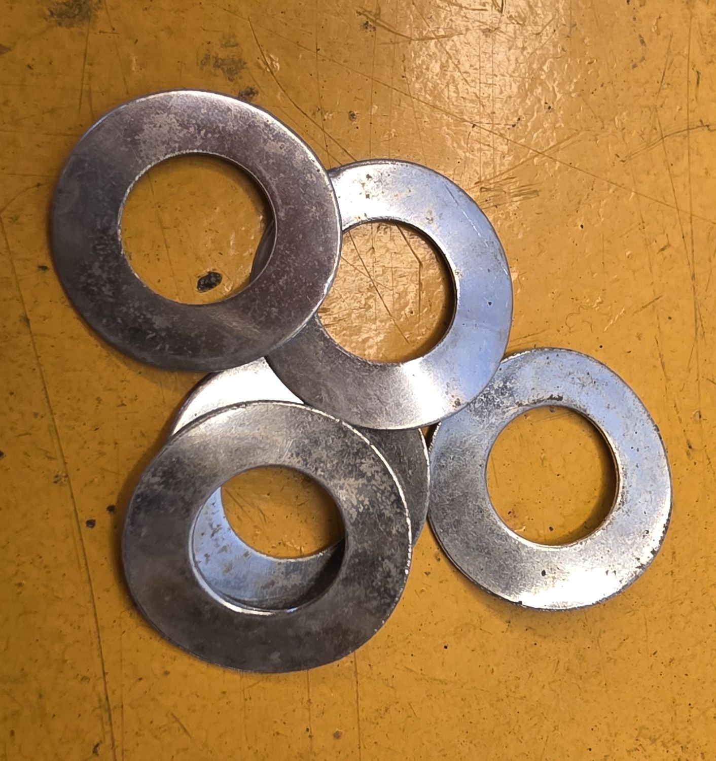 WASHER 5/16 WAVE ALUMINIUM