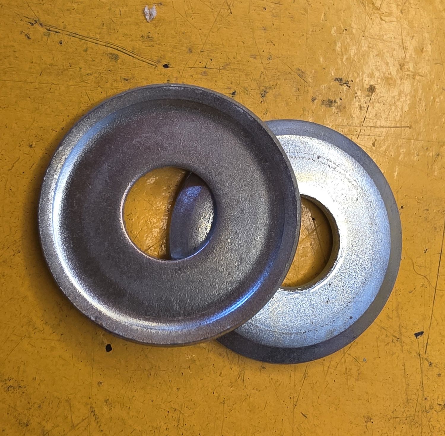 WASHER M12X33 CUP HEAVY ZINC