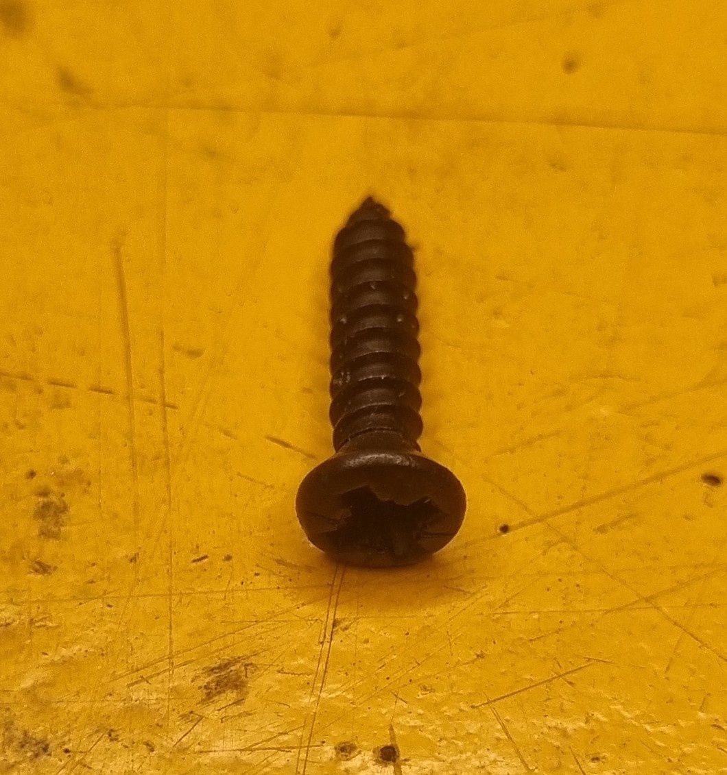 SCREW 6GX1/2 BLACK CSK