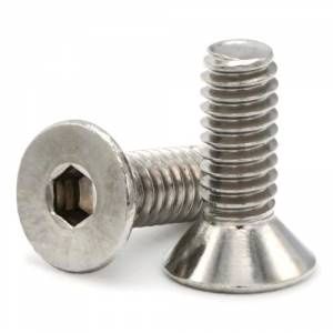 FLATHEAD SOCKETSCREW M5X20 CSK ZINC 10.9