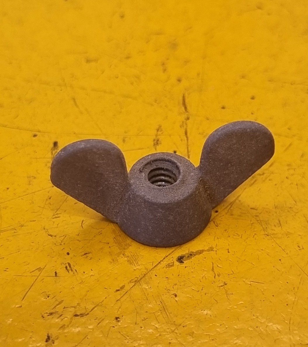 NUT WING 3/16 BSW ZINC PLATE