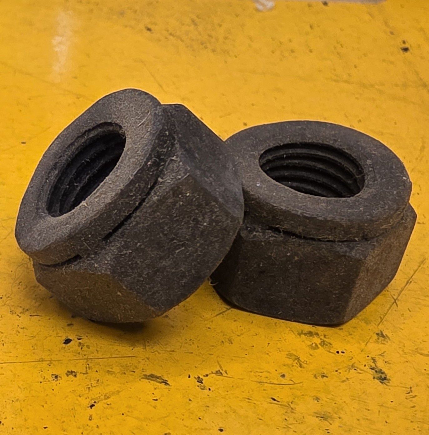 NUT 1/2 BSW LOCKING BLK