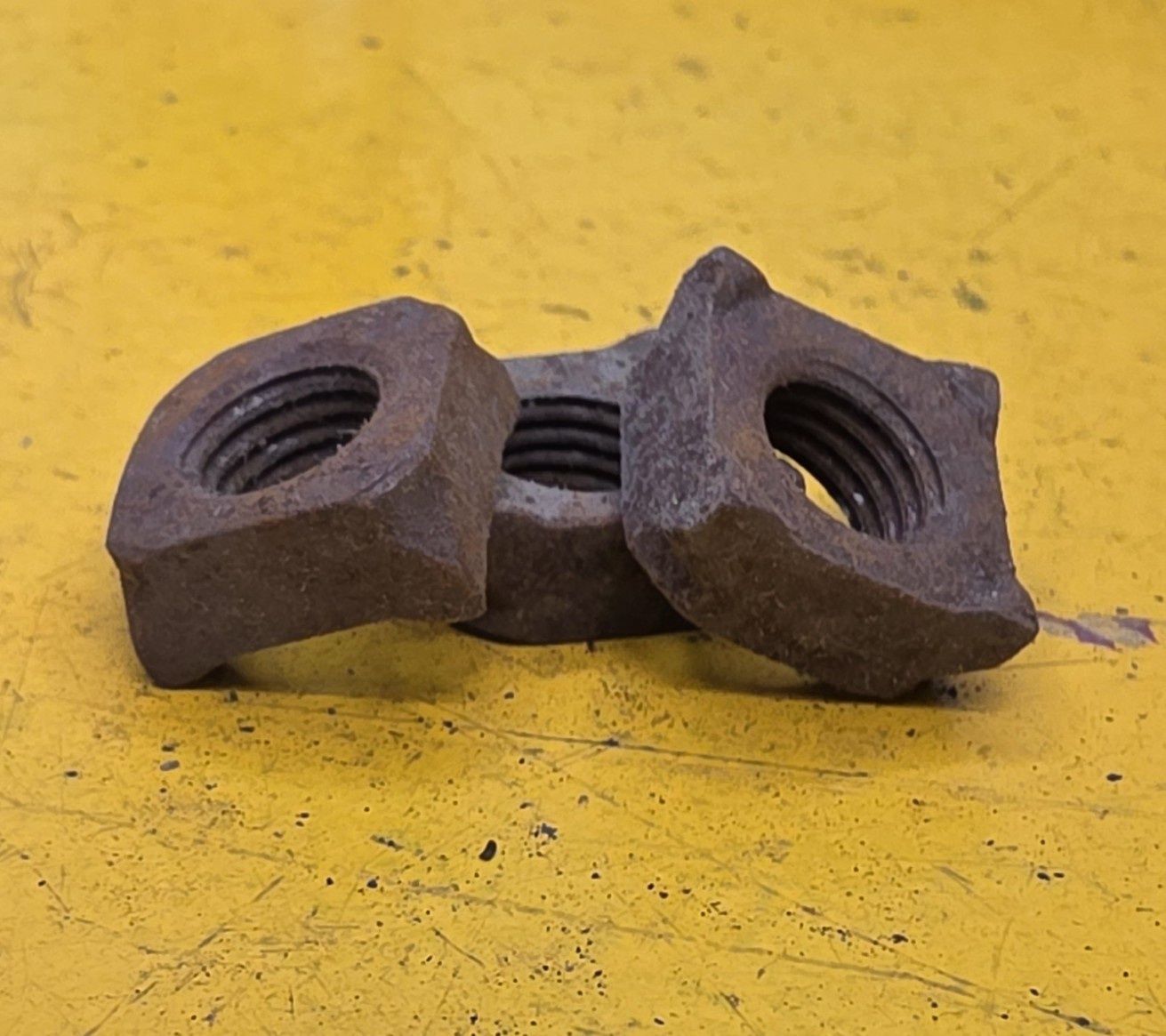 NUT 3/8 BSF SQUARE ZINC