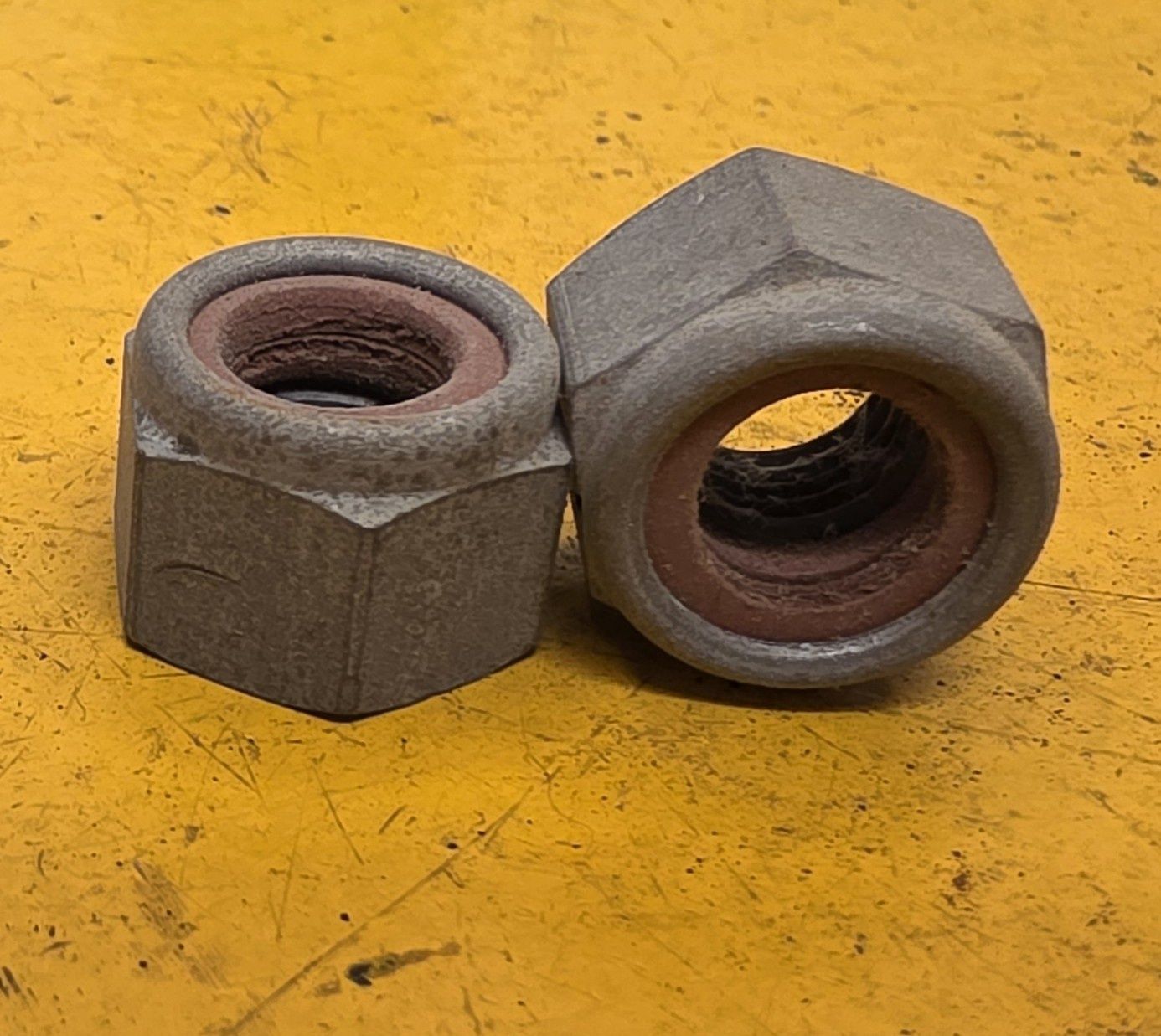 NUT 7/16 BSF NYLOCK ZINC