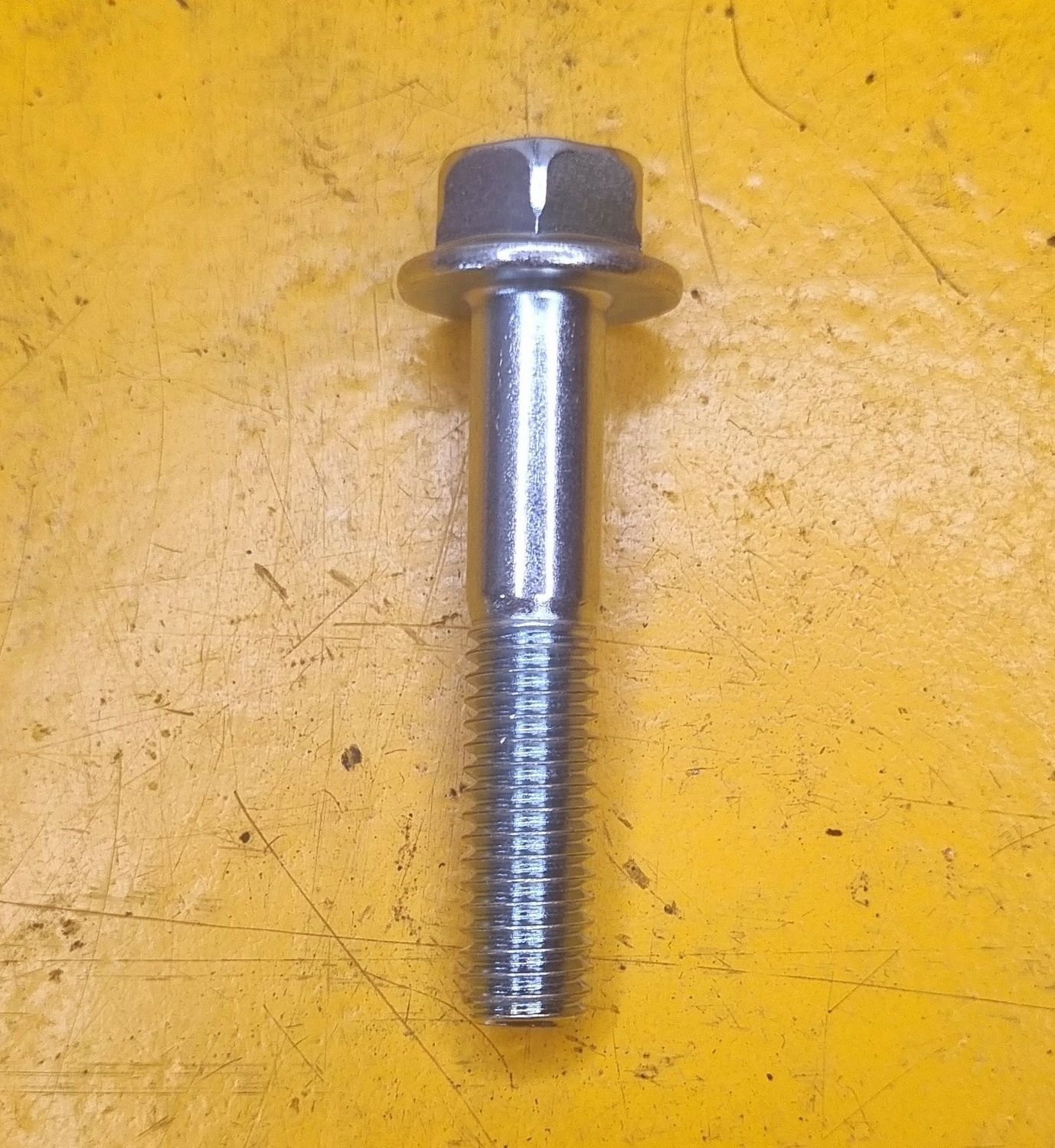 BOLT FLANGE HEAD NON-SERRATED 3/8X2 UNC ZINC GR 8