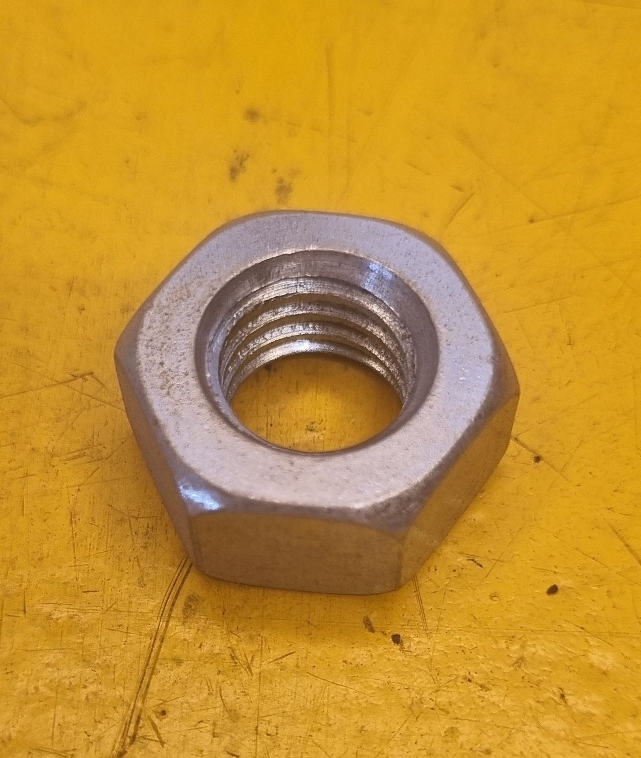 NUT 1/2 BSW ZINC PLATE
