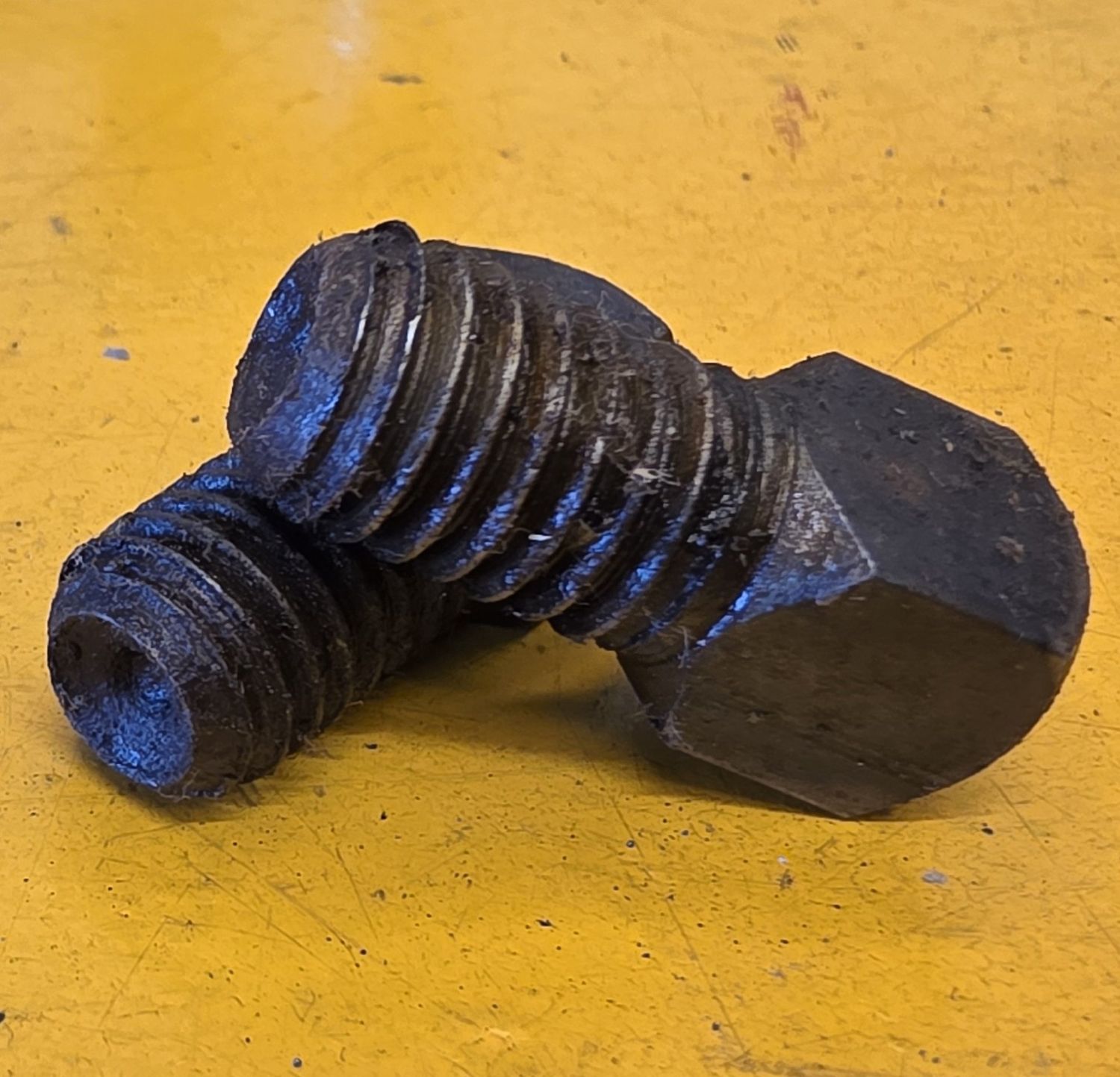 BOLT 1/2X3/4 BSW SQUARE HEAD BLK