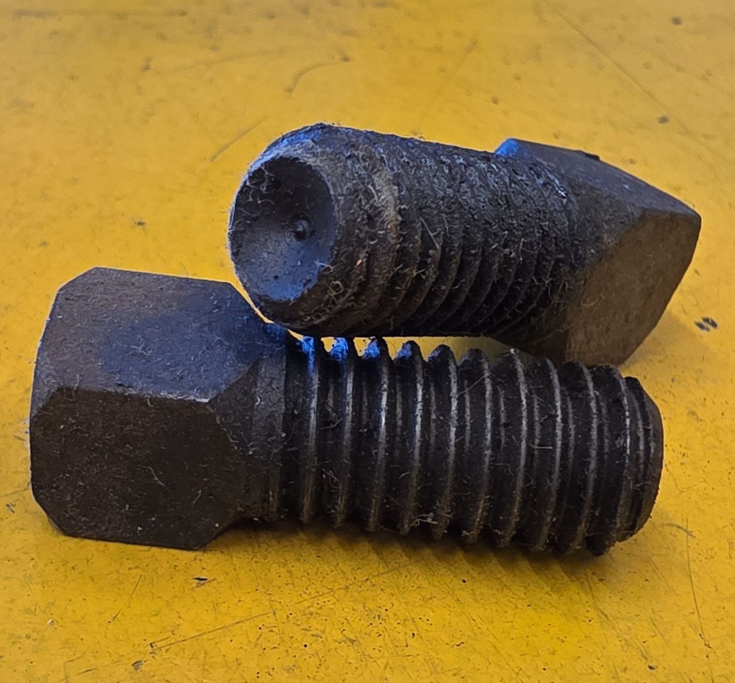 BOLT 1/2X1 BSW SQUARE HEAD BLK