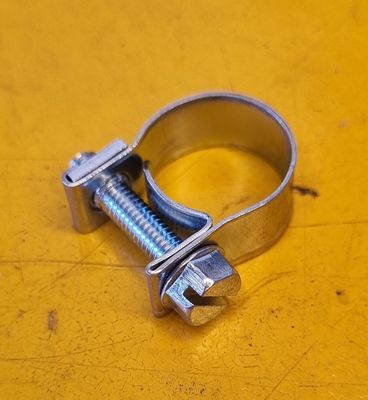 HOSE CLAMP  8-10MM NA SERIES SOLID BAND STEEL