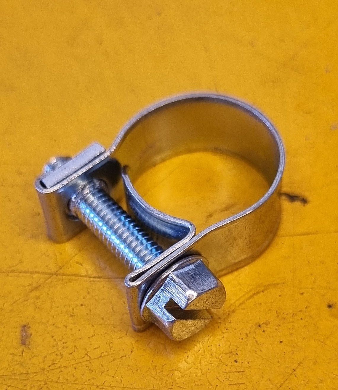 HOSE CLAMP 12-14MM NA SERIES SOLID BAND STEEL