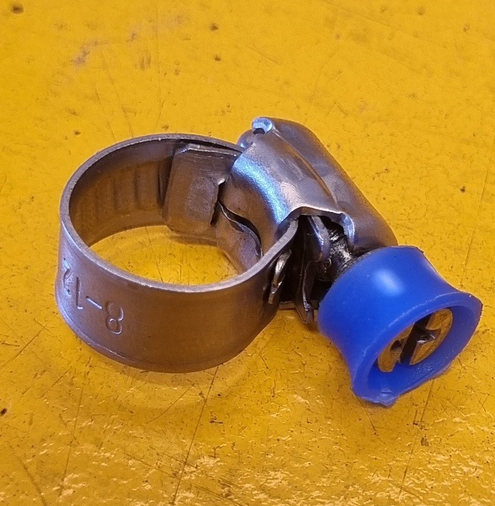 HOSE CLAMP 8-12MM FULL STAINLESS SOLID BAND
