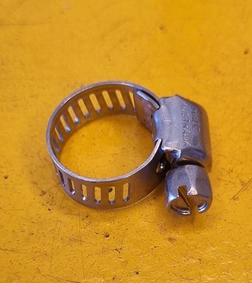 HOSE CLAMP 6-16MM FULL STAINLESS PERFORATED