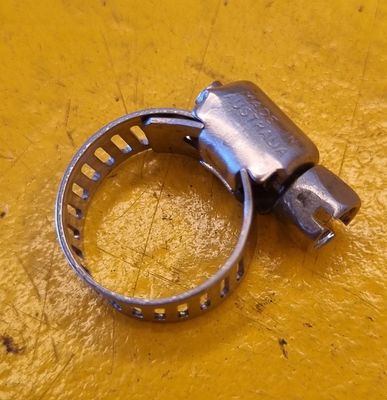 HOSE CLAMP 11-22MM FULL STAINLESS  PEFERATED
