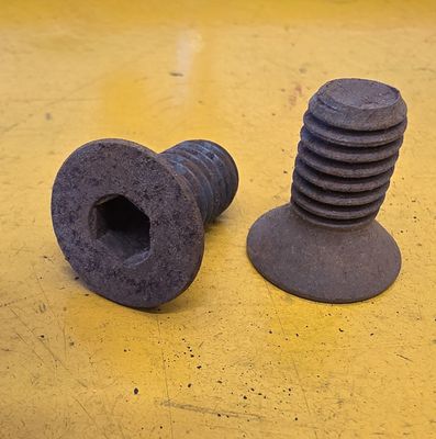 FLATHEAD SOCKETSCREW 1/2X1 BSW CSK BLK