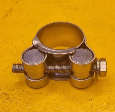 HOSE CLAMP T-BOLT 24-26MM FULL SS